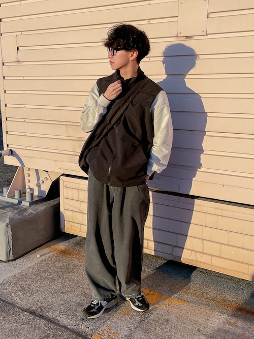 【RUUBON】relax wide denim pants / リラックス ワイドデニムパンツ