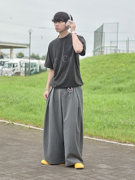 「アイテム（キーケース/キーアクセサリー）」を使った、たいがさん（メンズ・172cm）の夏コーディネート