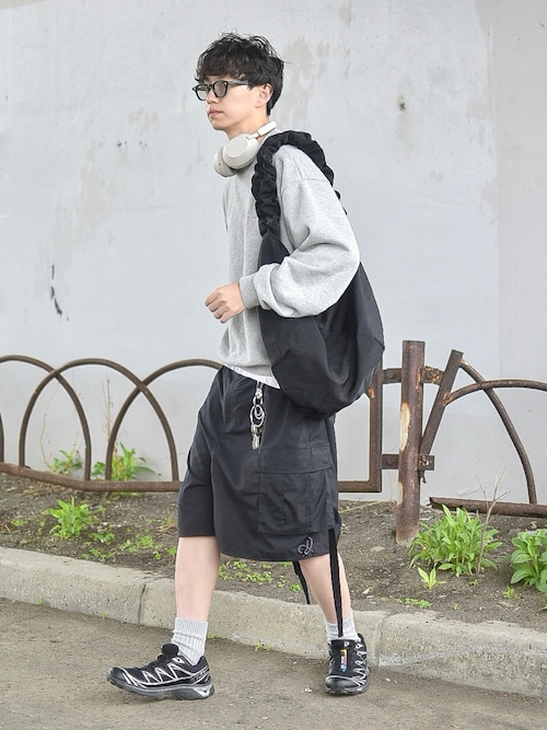 OUAT◇ショルダーバッグ/--/GRY/無地/OFFICE BAG// : セカンド