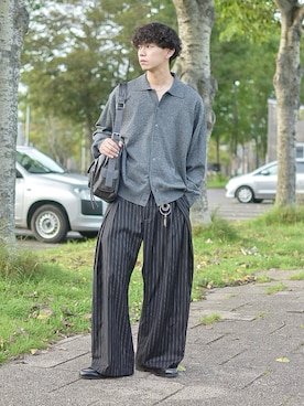 「アイテム（財布/小物）」を使った、たいがさん（メンズ・172cm）の秋コーディネート