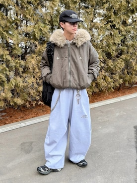 たいがさん(メンズ・172cm)の冬コーディネート