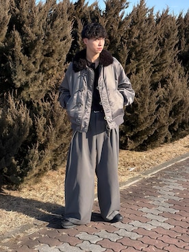 たいがさん(メンズ・172cm)の冬コーディネート