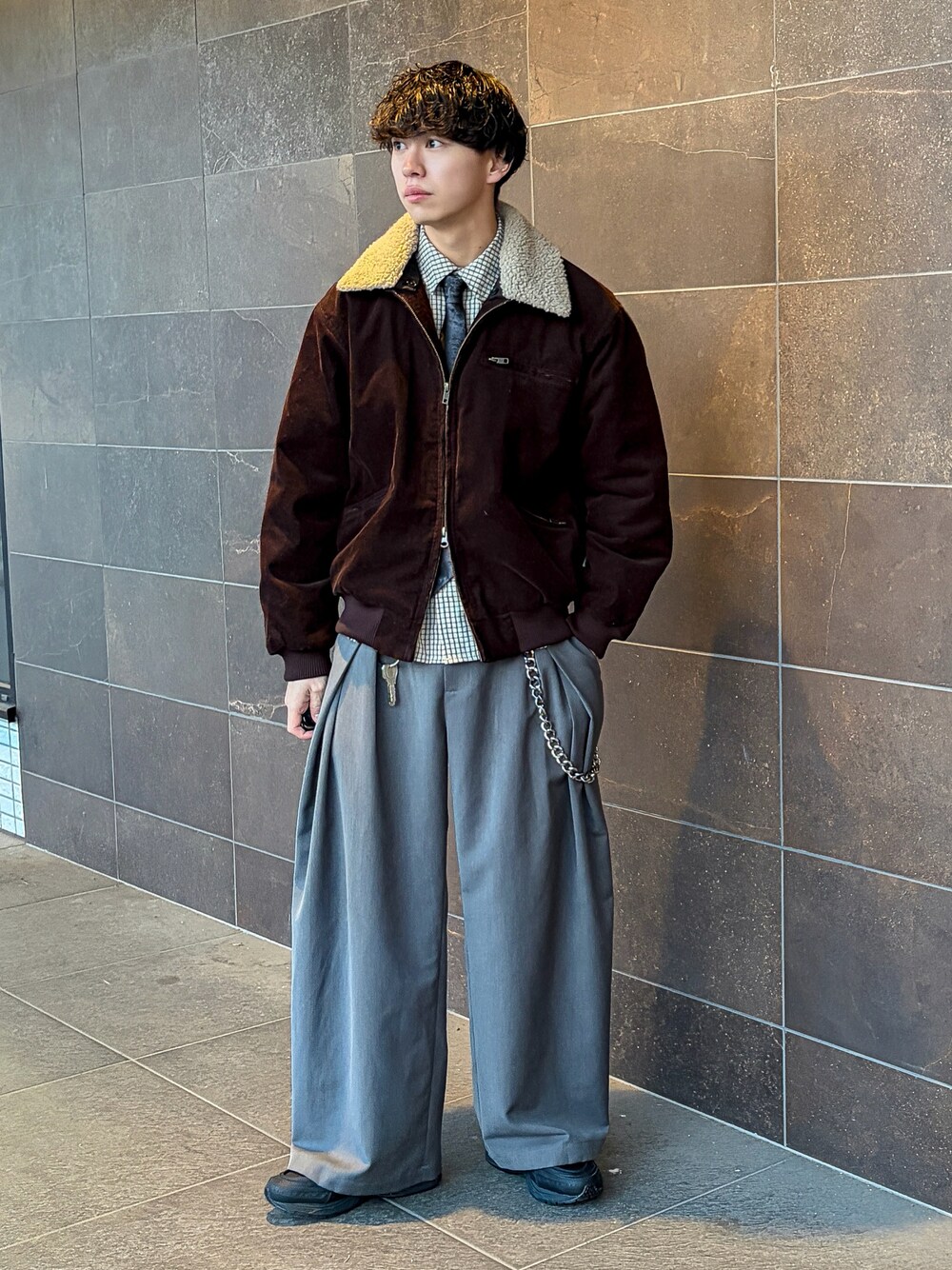 DRAW CODE DOUBLE ZIP 2WAY CORDUROY BLOUSON / ドローコードダブル