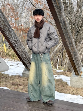 たいがさん（メンズ・172cm）の冬コーディネート