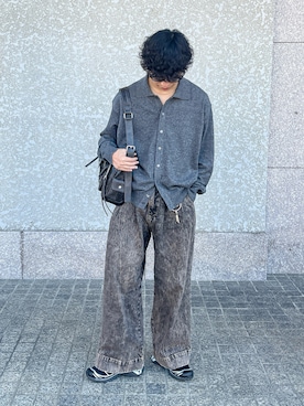 「アイテム（パンツ）」を使った、たいがさん（メンズ・172cm）の秋コーディネート