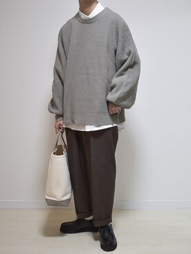「libenis（リベンス）のアイテム」を使った、たいがさん（メンズ・172cm）の秋コーディネート