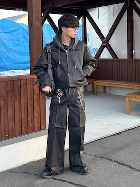 たいがさん(メンズ・172cm)の冬コーディネート