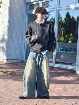 「アイテム（フォーマルスーツ/小物）」を使った、たいがさん（メンズ・172cm）の秋コーディネート