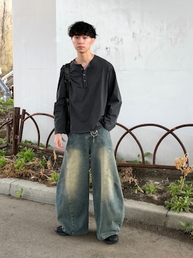 たいがさん（メンズ・172cm）の春コーディネート