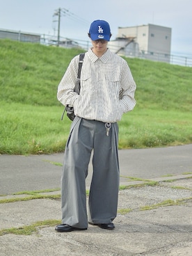 「アイテム（キーケース/キーアクセサリー）」を使った、たいがさん（メンズ・172cm）の秋コーディネート