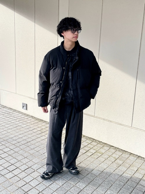 【RUUBON】padded volume ecodown jacket / パデッド ボリューム エコダウンジャケット