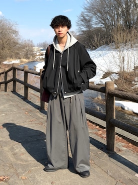 たいがさん（メンズ・172cm）の春コーディネート