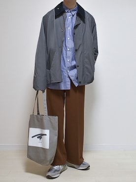 「Steven Alan（スティーブンアラン）のアイテム（ジャケット/アウター）」を使った、たいがさん（メンズ・172cm）の秋コーディネート
