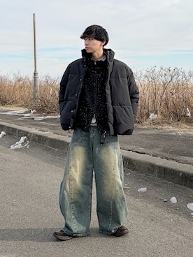 たいがさん（メンズ・172cm）の冬コーディネート