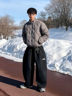 「SINSS（シンス）のアイテム」を使った、たいがさん（メンズ・172cm）の冬コーディネート