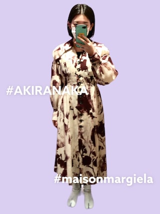 AKIRANAKA（アキラナカ）の「Diantha shirt dress BG（ワンピース  