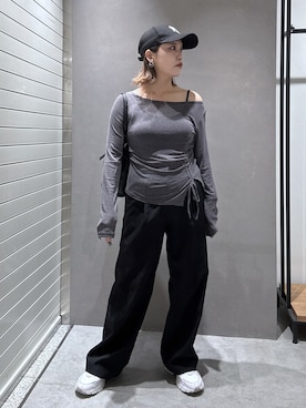 rihoさん（レディース・153cm）の秋コーディネート