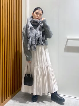 rihoさん(レディース・153cm)の冬コーディネート