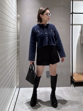 rihoさん（レディース・153cm）の秋コーディネート