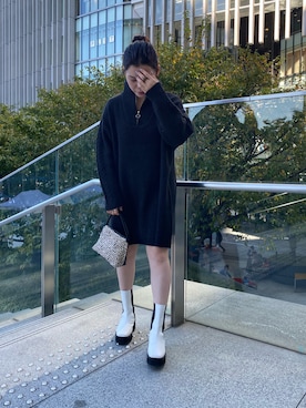 rihoさん（レディース・153cm）の秋コーディネート