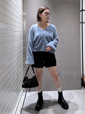 「FREE'S MART（フリーズマート）のアイテム」を使った、rihoさん（レディース・153cm）の秋コーディネート