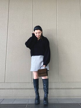 rihoさん（レディース・153cm）の秋コーディネート