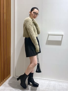 rihoさん（レディース・153cm）の冬コーディネート