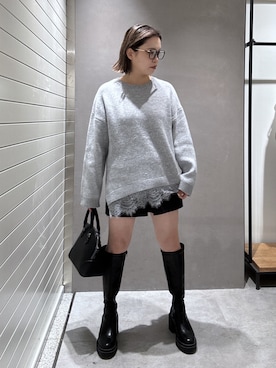 「FREE'S MART（フリーズマート）のアイテム」を使った、rihoさん（レディース・153cm）の秋コーディネート