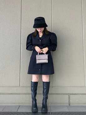 rihoさん（レディース・153cm）の秋コーディネート