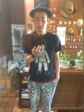 「アーバンリサーチ」｜「アイテム（腕時計）」を使った、 Beatnik BeaTの中の人さん（メンズ・175cm）の夏コーディネート