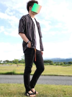 たくちゃんさん（メンズ・176cm）の夏コーディネート