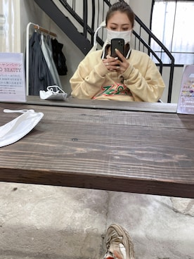 𝐑𝐈𝐈（rina tokiai）さん（レディース・166cm）の冬コーディネート