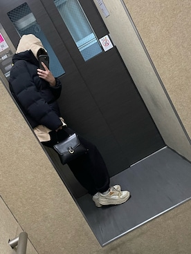 𝐑𝐈𝐈（rina tokiai）さん（レディース・166cm）の冬コーディネート