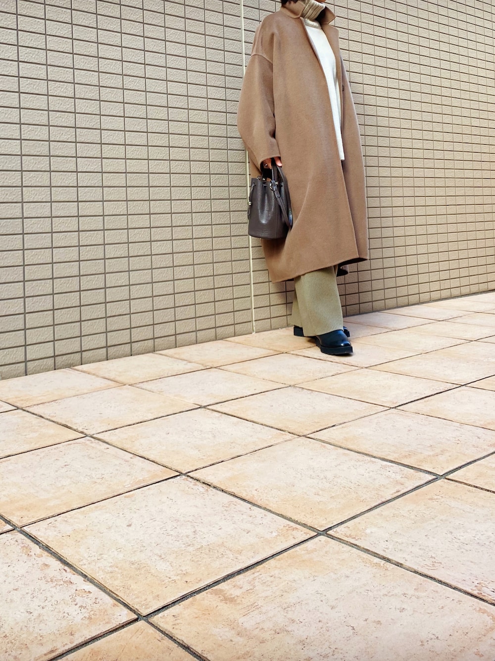 Deuxieme Classe ウールアンゴラリバーコートブラウン 2020AW 新品タグ