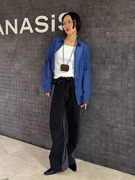 「eL（エル）のアイテム（シューズ）」を使った、おねさん（レディース・167cm）の春コーディネート