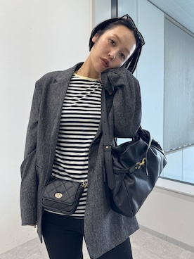 「eL（エル）のアイテム」を使った、おねさん（レディース・167cm）の夏コーディネート