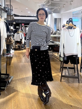 「eL（エル）のアイテム」を使った、おねさん（レディース・167cm）の夏コーディネート