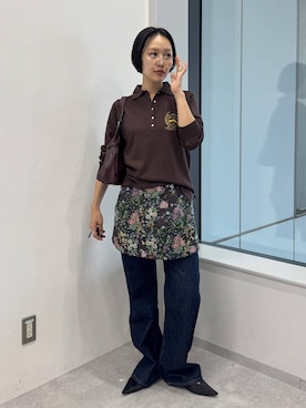 「eL（エル）のアイテム」を使った、おねさん（レディース・167cm）の夏コーディネート