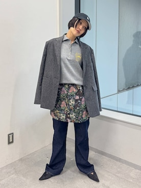 「eL（エル）のアイテム」を使った、おねさん（レディース・167cm）の夏コーディネート