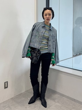 「eL（エル）のアイテム」を使った、おねさん（レディース・167cm）の夏コーディネート