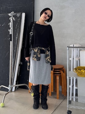 おねさん(レディース・167cm)の夏コーディネート