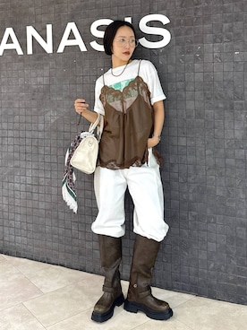 おねさん(レディース・167cm)の夏コーディネート