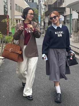 「アイテム（テーラードジャケット）」を使った、おねさん（レディース・167cm・30代）の秋コーディネート