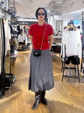 「eL（エル）のアイテム」を使った、おねさん（レディース・167cm）の夏コーディネート