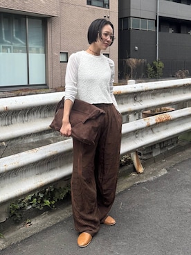 「eL（エル）のアイテム」を使った、おねさん（レディース・167cm）の春コーディネート