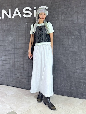 おねさん（レディース・167cm）の夏コーディネート