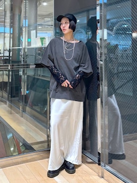 おねさん（レディース・167cm）の春コーディネート