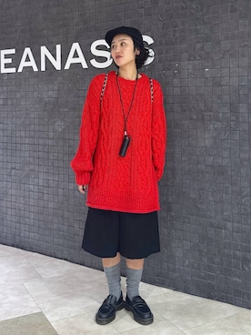 「アイテム（レッグウェア）」を使った、おねさん（レディース・167cm・30代）の秋コーディネート
