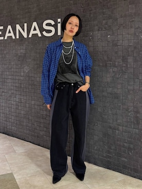 「eL（エル）のアイテム（シューズ）」を使った、おねさん（レディース・167cm）の春コーディネート