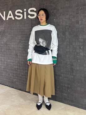 「eL（エル）のアイテム」を使った、おねさん（レディース・167cm）の夏コーディネート